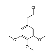 5-(2-氯乙基)-1,2,3-三甲氧基苯 结构式