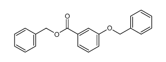 3-苄氧基苯甲酸苄酯 结构式