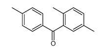 2,4',5-三甲基二苯甲酮 结构式