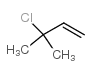 3-氯-3-甲基-1-丁烯 结构式