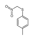 Benzene, 1-methyl-4-[(nitromethyl)thio]- 结构式