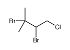 2,3-二溴-1-氯-3-甲基丁烷 结构式