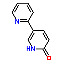 5-(2-吡啶基)-1,2-二氢吡啶-2-酮 结构式