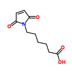 6-马来酰亚胺基己酸 结构式
