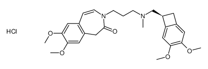 脱氢伊伐布雷定盐酸盐 结构式