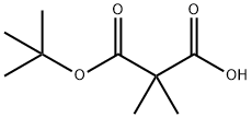 3-(叔丁氧基)-2,2-二甲基-3-氧代丙酸 结构式