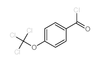 4-(三氯甲氧基)苯甲酰氯 结构式