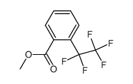2-(1,1,2,2,2-五氟乙基)苯甲酸甲酯 结构式