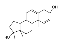 17α-甲基雄甾-1,5-二烯-3β,17β-二醇 结构式