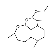 α-蒿乙醚 结构式