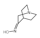 3-奎宁环酮肟 结构式