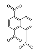 1,4,5-三硝基萘 结构式