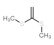 1,1-双(甲硫代)乙烯 结构式