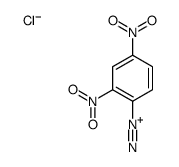 2,4-二硝基苯重氮氯化物 结构式
