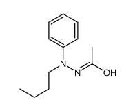 N'-BUTYL-N'-PHENYLACETOHYDRAZIDE 结构式