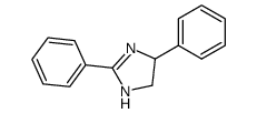 4,5-二氢-2,5-二苯基-1H-咪唑 结构式