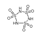 1,3,5,2,4,6-三硫三嗪-1,1,3,3,5,5-六氧化物 结构式