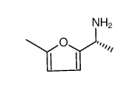 (R)-1-(5-甲基-2-呋喃基)乙胺 结构式