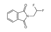 2-(2,2-二氟乙基)-1H-异吲哚-1,3(2H)-二酮 结构式