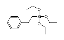 三乙氧基(2-苯乙基)硅烷 结构式