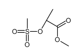 methyl (2S)-2-(methanesulfonyloxy)propanoate 结构式