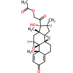 醋酸地塞米松EP杂质F 结构式