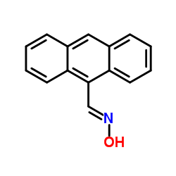 9-蒽甲醛肟 结构式