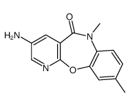 3-氨基-6,9-二甲基吡啶并[2,3-b][1,5]苯并氧氮杂卓-5(6H)-酮 结构式