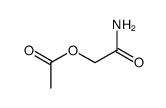 2-乙酰氧基乙酰胺 结构式
