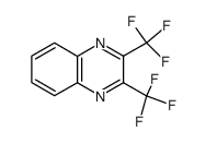 2,3-双(三氟甲基)喹喔啉 结构式