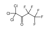 2-Butanone, 1,1,1-trichloro-3,3,4,4,4-pentafluoro- 结构式