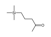 5-三甲基硅基-2-戊酮 结构式
