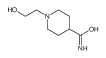 1-(2-羟基乙基)-哌啶-4-羧酸酰胺 结构式