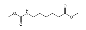 6-甲氧羰基氨基己酸甲酯 结构式
