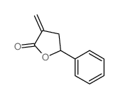 二氢-3-亚甲基-5-苯基-2(3H)-呋喃酮 结构式