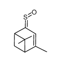 Bicyclo[3.1.1]hept-3-ene-2-thione, 4,6,6-trimethyl-, S-oxide, (E)- (9CI) 结构式