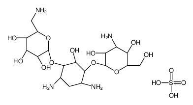 硫酸卡那霉素A 结构式