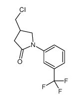 氟咯草酮衍生物-脱3-氯 结构式