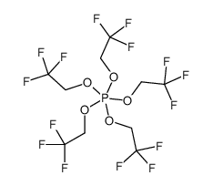 PENTAKIS(2,2,2-TRIFLUOROETHOXY)PHOSPHORANE 结构式