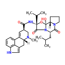 麦角克碱 结构式