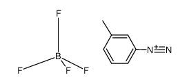 3-甲基苯重氮四氟硼酸盐 结构式