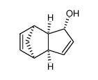 3a,4,7,7a-四氢-(1R,3aR,4R,7S,7aS)-rel-4,7-亚甲基-1H-茚-1-醇 结构式