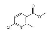 6-氯-2-甲基烟酸甲酯 结构式