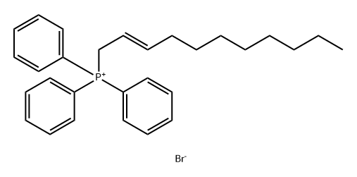 (E)-三苯基-2-十一烯基溴化鏻 结构式