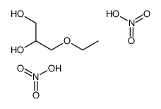1,2-Propanediol, 3-ethoxy-, dinitrate (9CI) 结构式