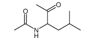 N-(5-甲基-2-氧代己烷-3-基)乙酰胺 结构式
