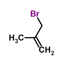 3-溴-2-甲基丙烯 结构式