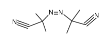 Propanenitrile, 2,2'-azobis[2-methyl-, (Z)- (9CI) 结构式