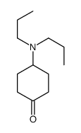 4-(二丙基氨基)环己酮 结构式