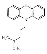 丙嗪 结构式
